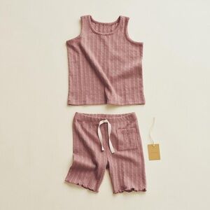 ZARA TIMELESZ - POINTELLE KNIT SET